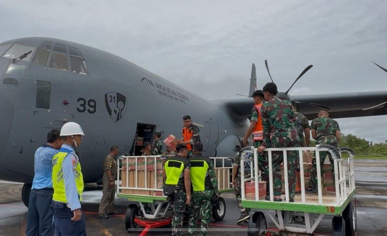 Presiden Prabowo Subianto Mengirim Bantuan Darurat Bencana