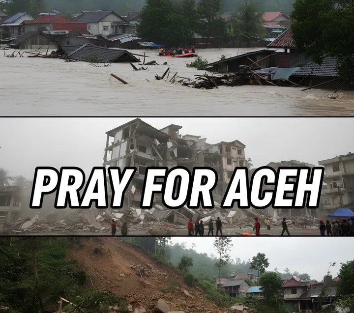 Siklon Tropis Senyar Picu Banjir Besar Aceh 2025