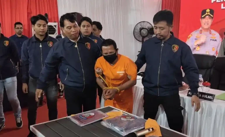 Pelaku Penculikan Anak di Gowa IDM Ditembak Kaki